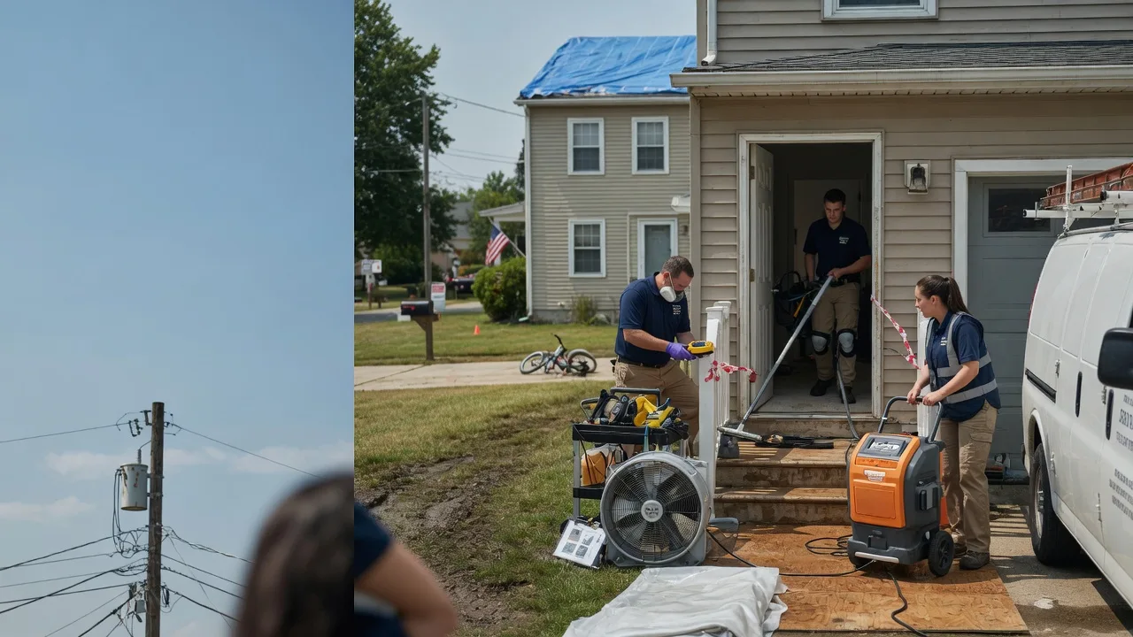 Water Damage Repair in Shidler, OK near me
